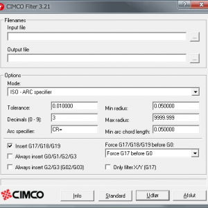 logiciel cimco filter